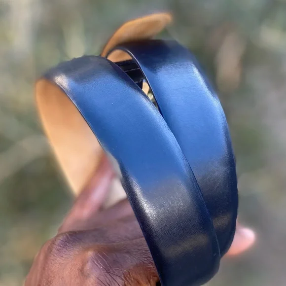 VTG WCM New York 🇮🇹 Calfskin Belt Sz M or 28